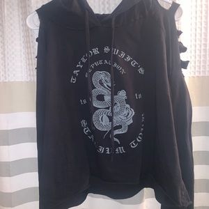 Taylor Swift Reputation Cutout Thin Hoodie